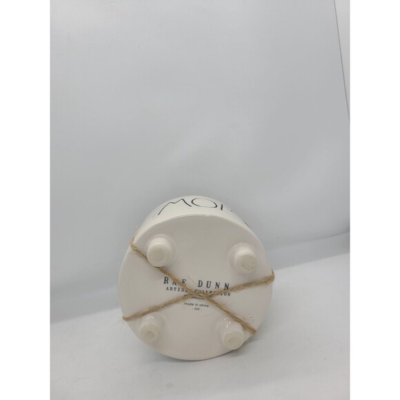 Rae Dunn MOM Mini Ceramic Cache Pot Planter Gift 4 herbs succulent indoor plants - Picture 3 of 3